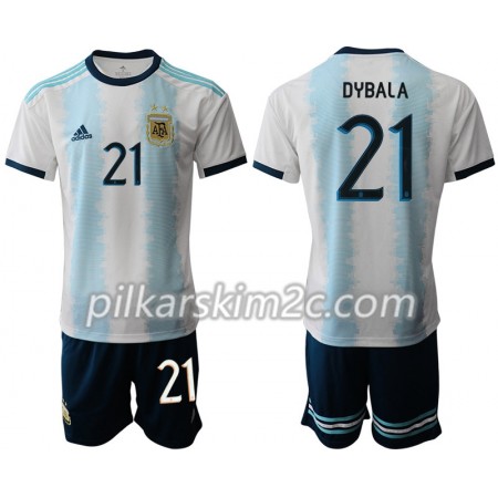 Koszulka Argentyna DYBALA 21 Dziecięca Główna Copa América 2019 - Koszulki Piłkarskie